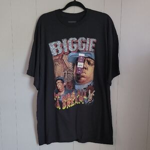Notorious B.I.G Men's Shirt XXL Black Short Sleeve T-Shirt